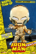 Marvel Comics Cosbaby (S) Mini figúrka Iron Man (Metallic Gold Armor) 10 cm